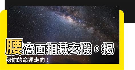 腰窩面相|【腰窩面相】體相算命 